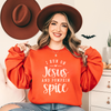 I Run On Jesus And Pumpkin Spice Sweatshirt