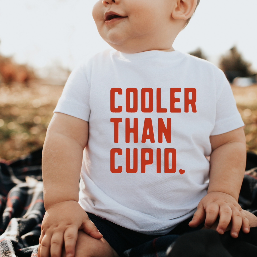 Cooler Than Cupid Valentine Kids Shirt