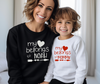 My Heart Belongs To - Mommy and Me Valentine's Day Sweatshirt