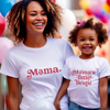 Mama's Little Bestie - Mommy and Me Matching Shirts