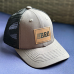 Big Bro Lil Bro (LEATHER PATCH) - Brother Sister Matching Hats