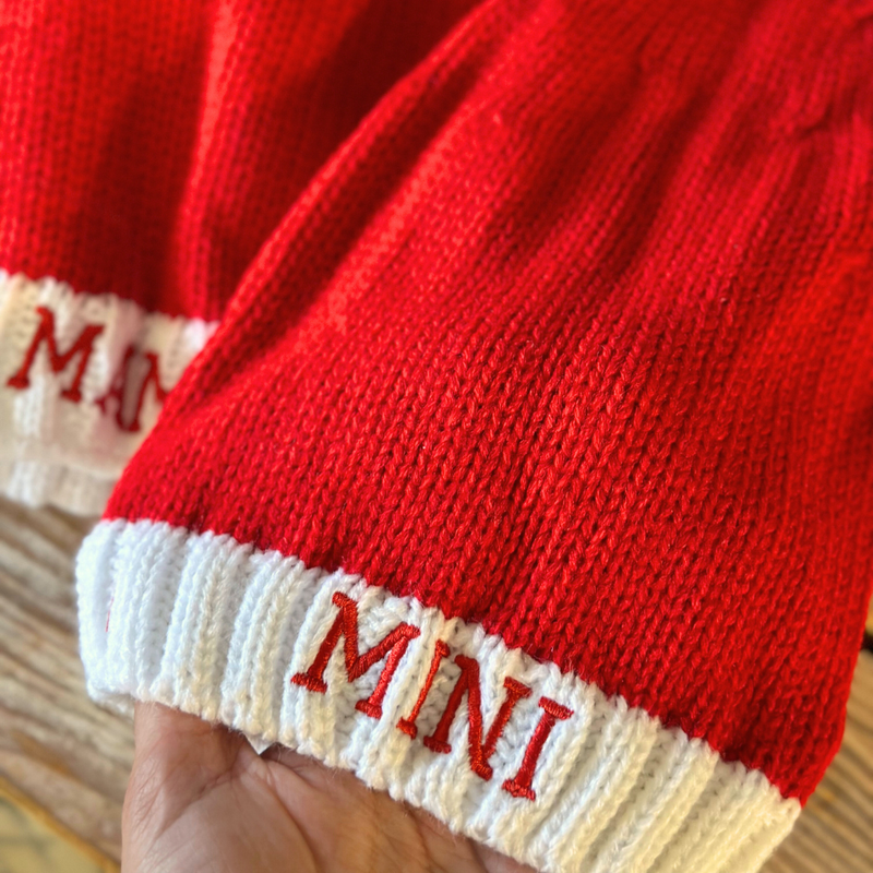 Mama Mini -  Mommy and Me Matching Beanies - SANTA HATS