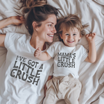 I've Got A Little Crush - Mommy and Me Matching Shirts