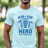 Man of God - Lion Face - Dad Shirt