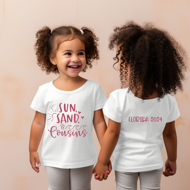 Sun Sand COUSINS - Cousin Crew Shirts