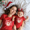 Merry Mama Merry Dude Shirts — Mommy & Son Matching Christmas Outfits