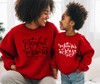 Joyful Mama & Mama's Joy- Mommy and Me Christmas Sweatshirt