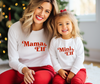 Mama & Mini Elf - Mommy and Me Christmas Sweatshirt