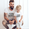 Fishing Buddies - Daddy and Me Matching Shirts