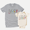 I love my Daddy (Fishing Dad) - Daddy and Me Matching Shirts