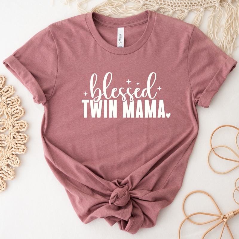 Blessed Twin Mama - Twin Mom Shirt