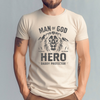Man of God - Lion Face - Dad Shirt