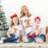 Merry Mama Merry Mini Vintage Gingerbread Shirts — Mommy & Me Christmas Matching Outfits