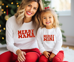 Mama & Mini Elf - Mommy and Me Christmas Sweatshirt