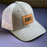 Bro & Sis (Leather Patch) - Brother Sister Matching Hats