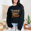 Pumpkin Spice & the Spirit of Christ Christian Sweatshirt – Cozy Fall Pullover for Women, Girly Faith Thanksgiving Crewneck