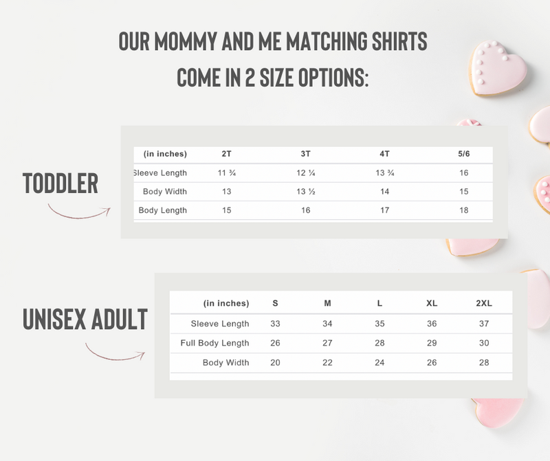 Mama + Mama Mini Valentine - Mommy and Me Valentine's Day Sweatshirt