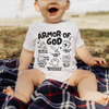 ARMOR OF GOD - Short Sleeve T-Shirt in White