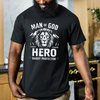 Man of God - Lion Face - Dad Shirt