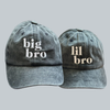 Big Lil Bro or Sis (Embroidered) - Brother Sister Matching Hats