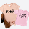 Pumpkin To My Spice Mommy and Me Shirts: Salt and Light Btq
