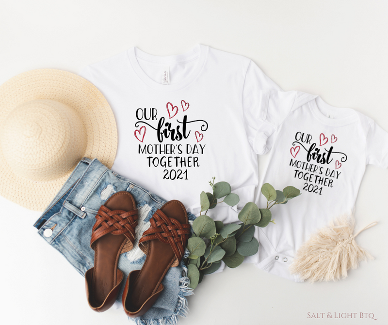 First Mothers Day Matching Outfit | Salt and Light Boutique