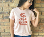 All Hail King JESUS Unisex Shirt - Salt and Light Boutique