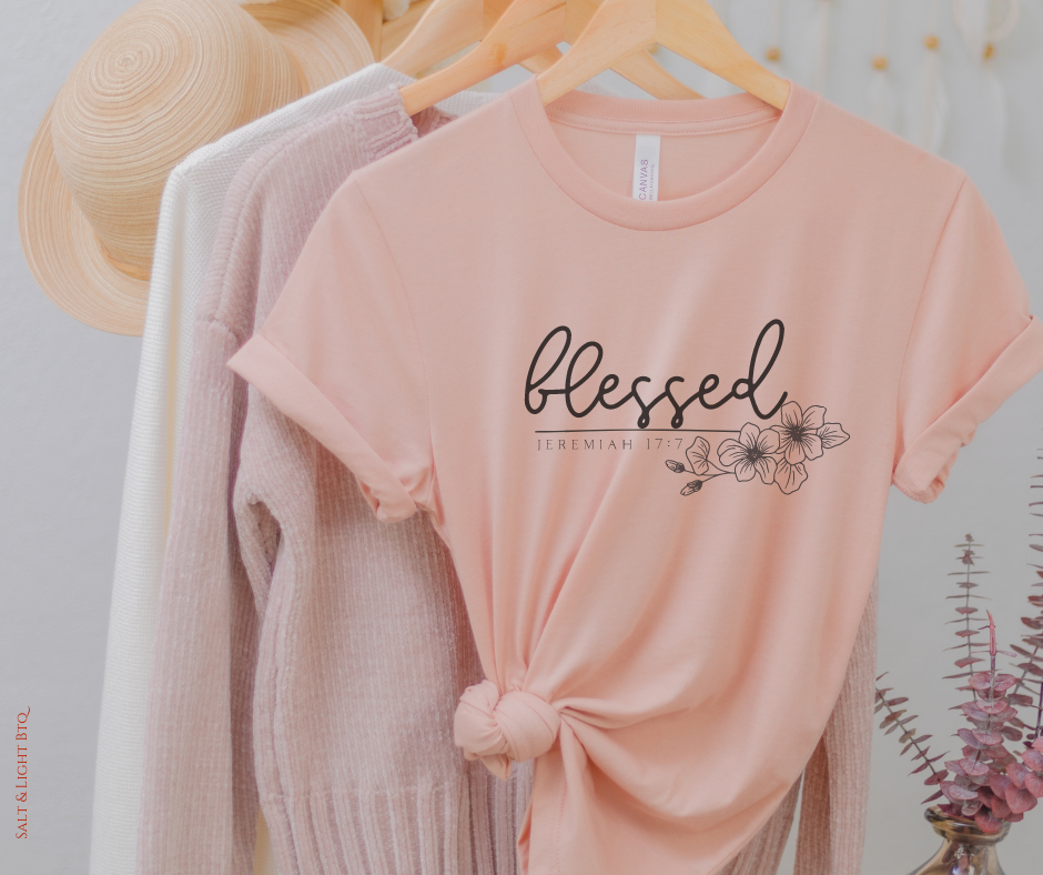 Blessed Christian Shirts - Salt and Light Boutique