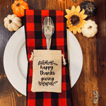 Farmhouse Inspired Rustic Thanksgiving Table Decor | SLB