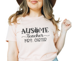 Ausome Autistic Teacher Shirt  - Salt and Light Btq