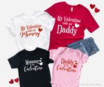 Valentine Family Matching Shirts - Valentine Personalized