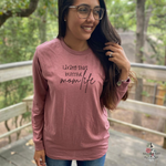 LIVING THAT BLESSED MOM LIFE FALL LONG SLEEVE T SHIRT - Salt and Light Boutique
