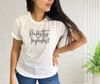 Women wearing white christian shirts saying Perfectly Imperfect. Cute Women's Christian T shirts & Apparel - Salt and Light Boutique