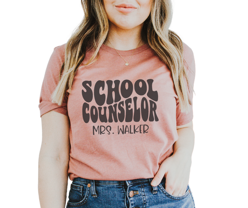 School Counselor Shirts  - Salt and Light Btq