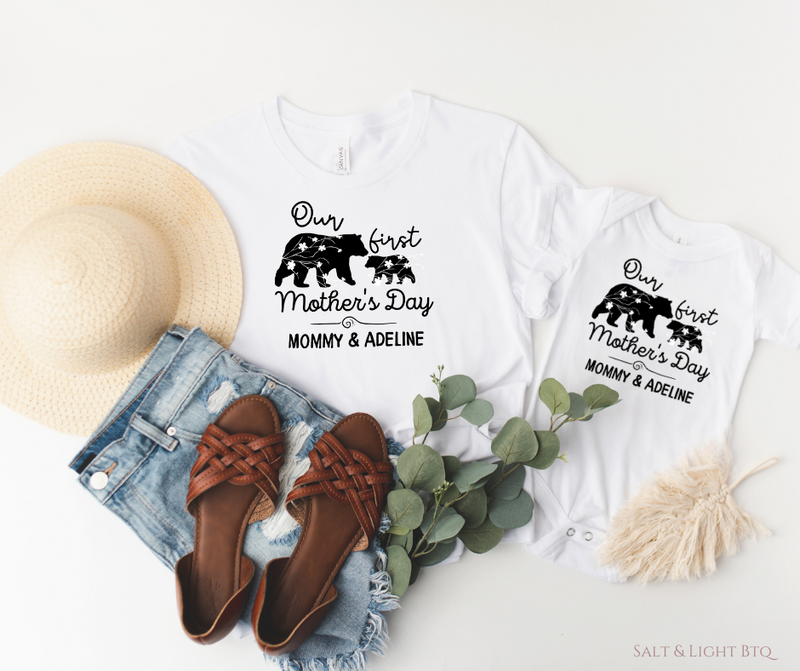 First Mothers Day Matching Outfit | Salt and Light Boutique