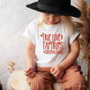 True Love And Tantrums Toddler Valentine Kids Shirt