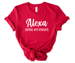 Alexa Grade My Papers Funny Teacher Shirt