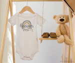 Heaven sent Onesie. Christian Baby Clothes: Rainbow Baby Gifts | Salt and Light Boutique