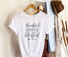 Thankful Grateful Blessed Christian Shirts - Salt and Light Boutique