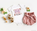 God has BIG PLANS for me baby girl Onesie. Cute Christian Clothing, Girl Baby Clothes | Salt and Light Boutique
