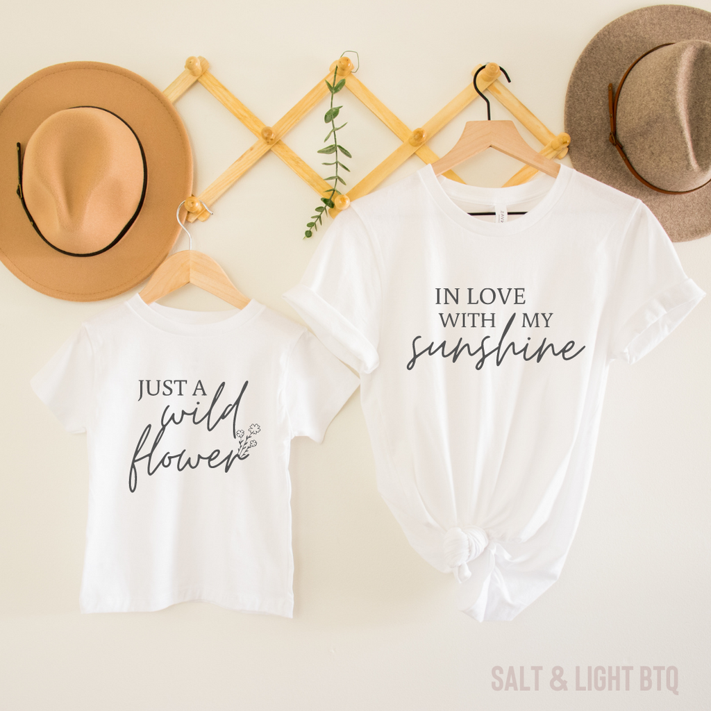 Wildflower Sunshine Mommy and me Shirts | Salt and Light Boutique