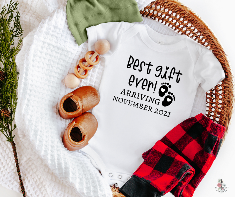 Best gift ever baby outfit hot sale