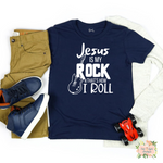 JESUS IS MY ROCK YOUTH T-SHIRT - Salt and Light Boutique