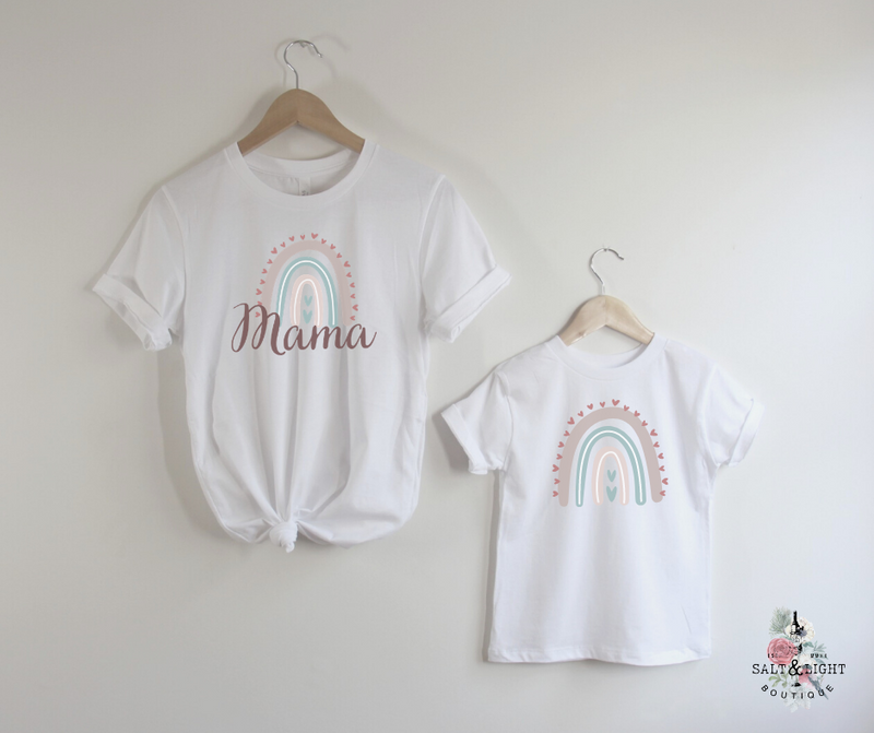 Mommy and Me Rainbow Outfits - Salt and Light Boutique