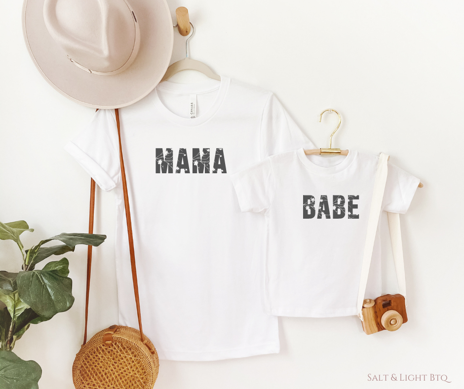 Faith based Mommy and Me Shirts | Salt and Light Boutique