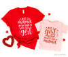 Just A Mama In Love With Her Girls Mommy And Me Shirts