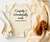 Fearfully and Wonderfully Made: Christian Pregnancy Announcement | SLB
