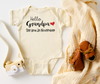 Hello Grandpa Custom Baby Announcement Onesie. Grandpa Baby Announcement: Pregnancy Announcement to Parents | SLB