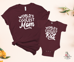 Mommy and Me Tees | World's Coolest Mom & Kid - Salt and Light Boutique