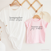 Homemaker Heart shaper Faith Based Mommy and Me Shirts: Salt and Light Btq